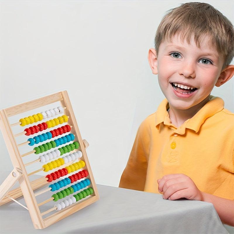 Preschool Math Learning Toy Abacus Gift for Toddlers Boys Girls