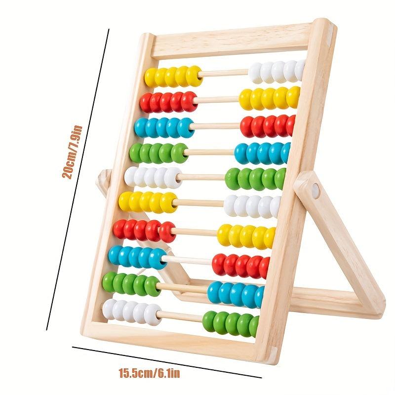 Preschool Math Learning Toy Abacus Gift for Toddlers Boys Girls