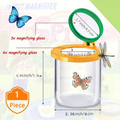 Insect Trap Viewer Magnifying Glass Container Small Animal Insect Tank