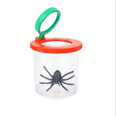 Insect Trap Viewer Magnifying Glass Container Small Animal Insect Tank