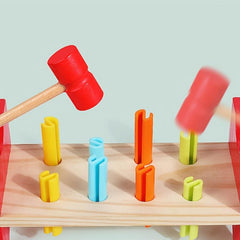 Montessori Wooden Hammering Toy for Toddlers