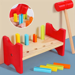Montessori Wooden Hammering Toy for Toddlers