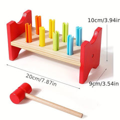 Montessori Wooden Hammering Toy for Toddlers