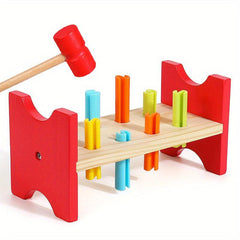 Montessori Wooden Hammering Toy for Toddlers