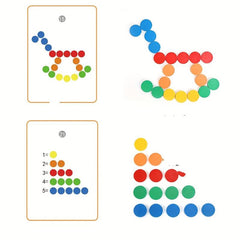 Montessori Wooden Recognition Matching Puzzle Toy