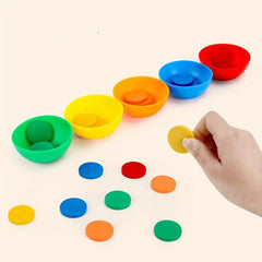 Montessori Wooden Recognition Matching Puzzle Toy