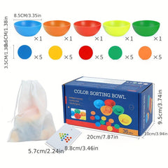 Montessori Wooden Recognition Matching Puzzle Toy