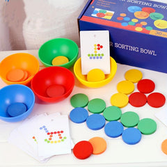 Montessori Wooden Recognition Matching Puzzle Toy