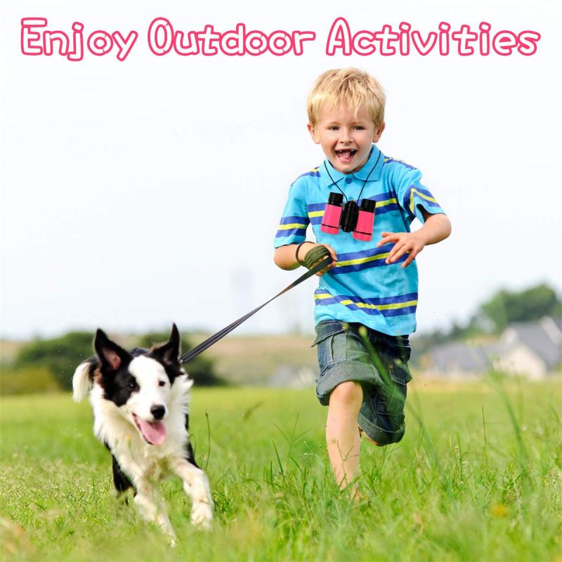 1pc Real Binoculars for Kids 3-12 Boys Girls