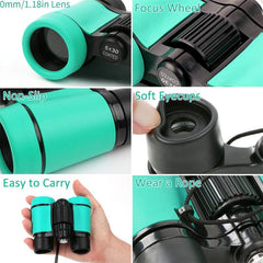 1pc Real Binoculars for Kids 3-12 Boys Girls