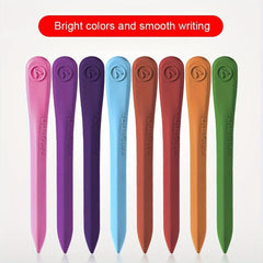 18 Colors Triangular Crayons for Kids Safe Non-Toxic Drawing Toys