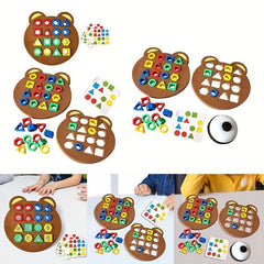 Kids' Geometric Shape Pairing Montessori Battle Game
