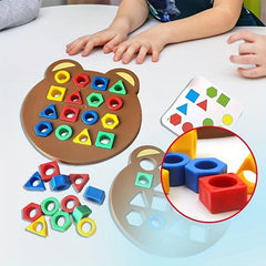 Kids' Geometric Shape Pairing Montessori Battle Game