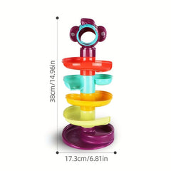 Baby Toys Puzzle And Early Education Track Ball Spin And Play Halloween