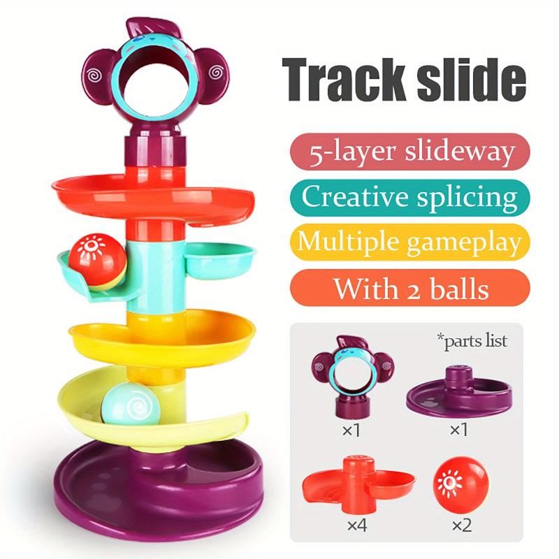 Baby Toys Puzzle And Early Education Track Ball Spin And Play Halloween