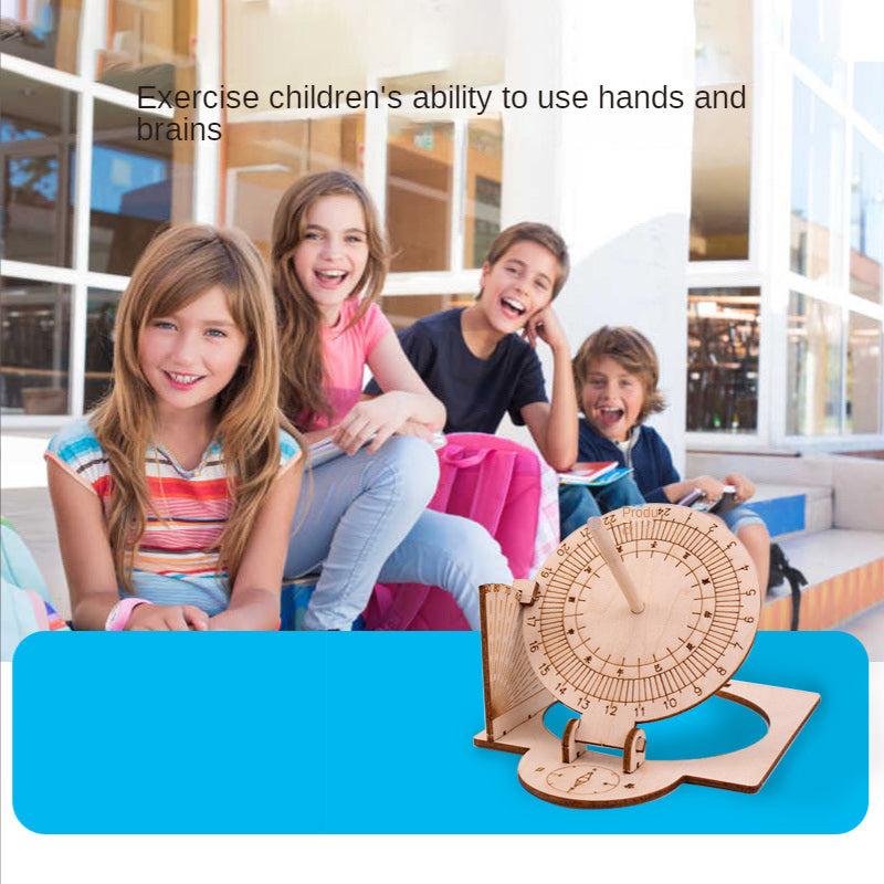 DIY Scientific Sundial Clock Kit: Fun Astronomy Experiment