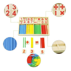 Montessori Wooden Math Toys for Kids