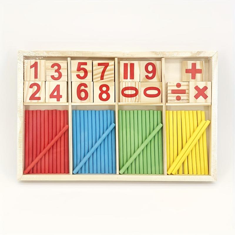 Montessori Wooden Math Toys for Kids