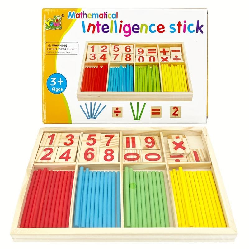 Montessori Wooden Math Toys for Kids