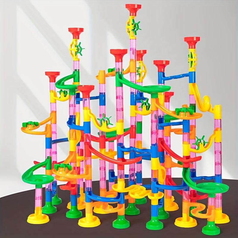 50pcs Marble Run Set Building Blocks Toys Christmas Gift