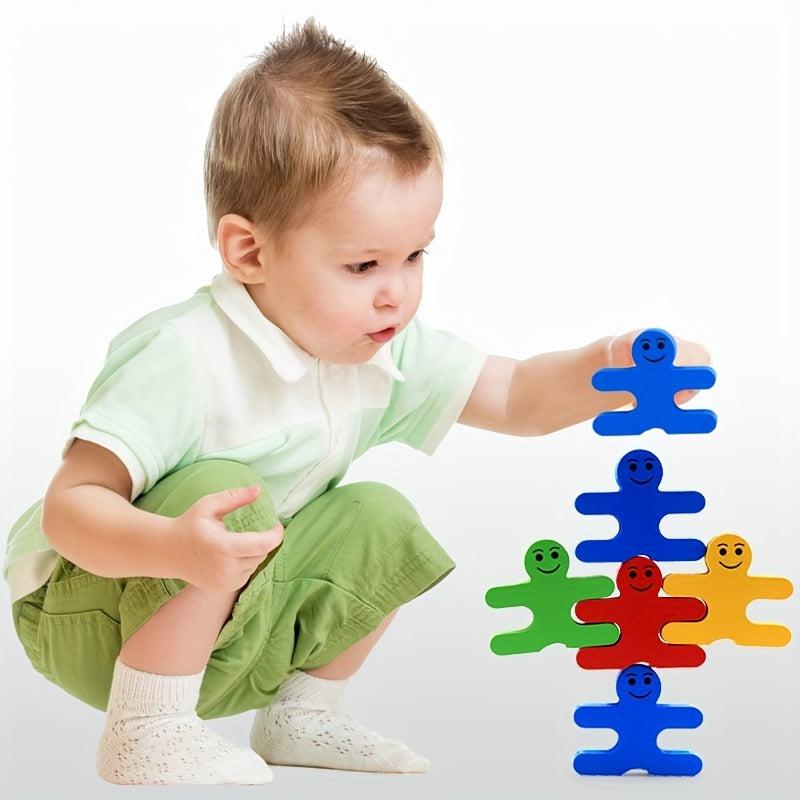 Wooden Animal Stacking Toys for Kids
