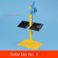 Solar Fan Elementary School Toy Scientific Experiment DIY Children's Materials
