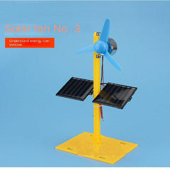 Solar Fan Elementary School Toy Scientific Experiment DIY Children's Materials