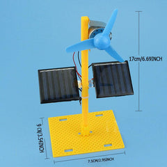 Solar Fan Elementary School Toy Scientific Experiment DIY Children's Materials