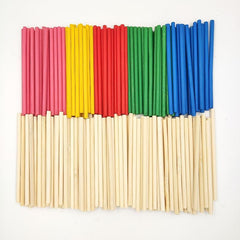 100 Pcs Montessori Number Counting Sticks Wooden Math Toys