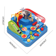4 in 1 Race Track Car Adventure Set Educational Toys for 3 6 Year Old