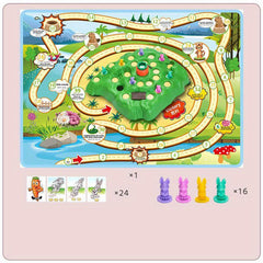 Turtle Rabbit Race Battle Board Game