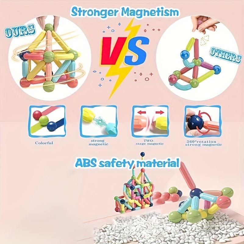 Magnetic Building Blocks Constructor Set Educational Toys