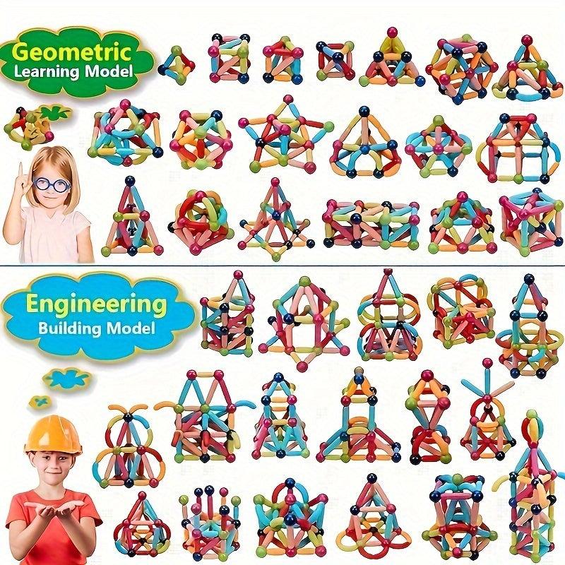 Magnetic Building Blocks Constructor Set Educational Toys
