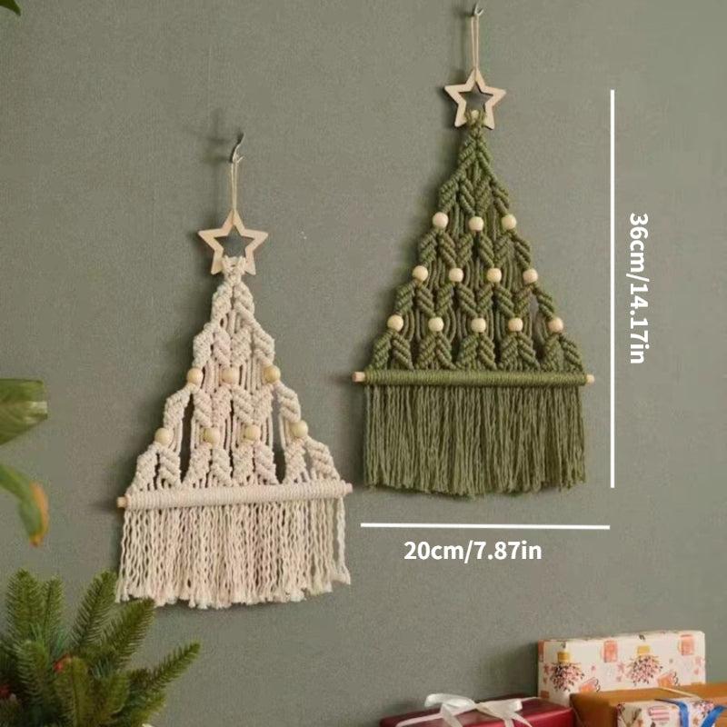 DIY Macrame Christmas Tree Kit for Festive Home Decor