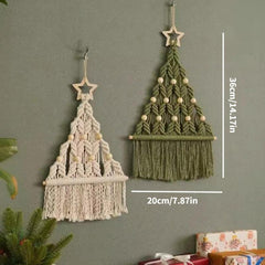 DIY Macrame Christmas Tree Kit for Festive Home Decor