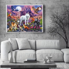 Diamond Painting Kit for Adults - Animal Theme - DIY Wall Decor - 15.7X11.8inch