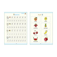 4 Piece Kindergarten School Supplies Set - Reusable Digital Calligraphy Textbook