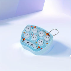 Fidget Toys Hit The Hamster Game Decompression Toy Key Chain