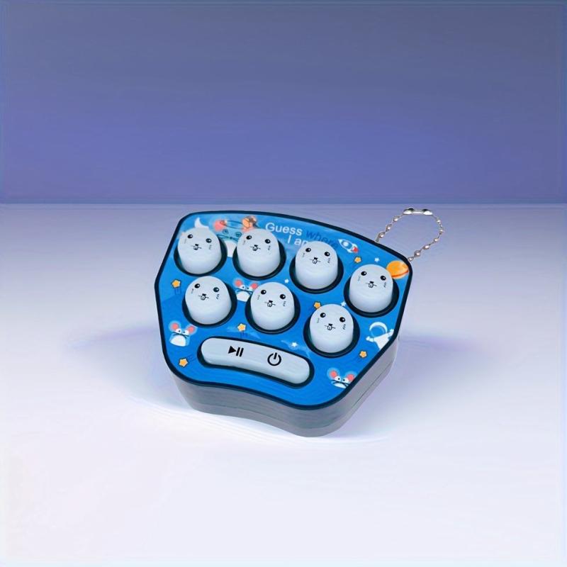 Fidget Toys Hit The Hamster Game Decompression Toy Key Chain