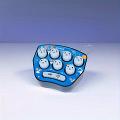Fidget Toys Hit The Hamster Game Decompression Toy Key Chain