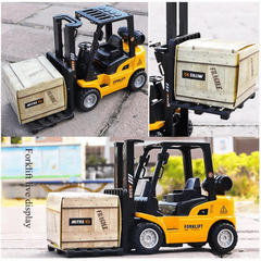 Simulation Alloy Toy Car Mini Engineering Forklift