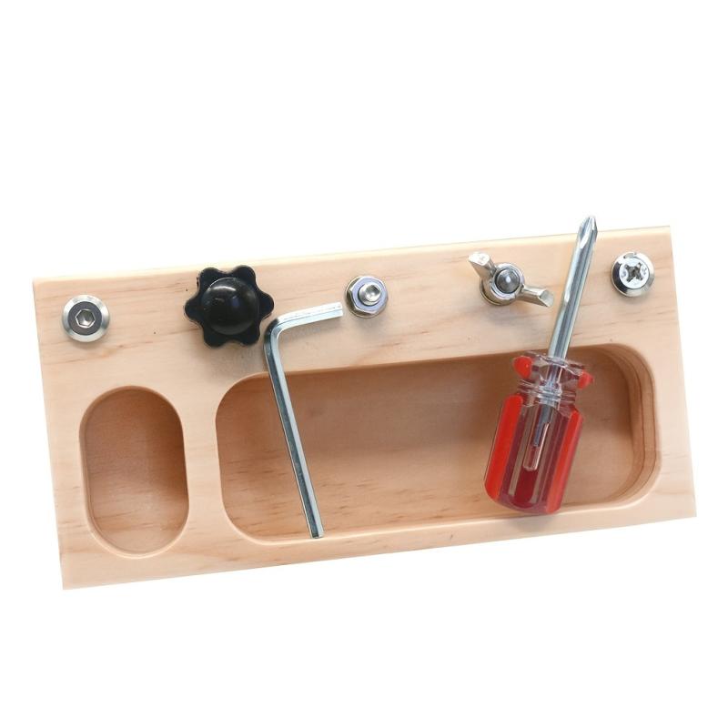 Montessori Screwdriver Board Set for 3-5 Year Olds
