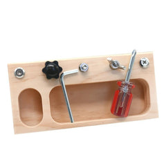 Montessori Screwdriver Board Set for 3-5 Year Olds