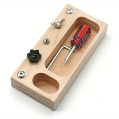 Montessori Screwdriver Board Set for 3-5 Year Olds
