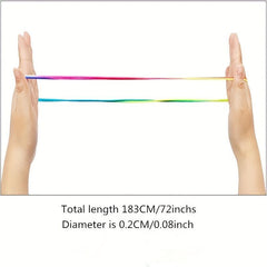 Rainbow Toy Rope Educational Toy Rope Science And Education Toys