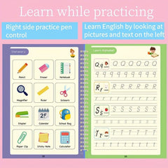 English Groove Magic Practice Copybook Learning Numbers Letters Calligraphy