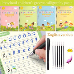 English Groove Magic Practice Copybook Learning Numbers Letters Calligraphy