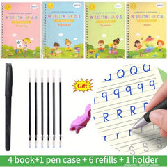 English Groove Magic Practice Copybook Learning Numbers Letters Calligraphy