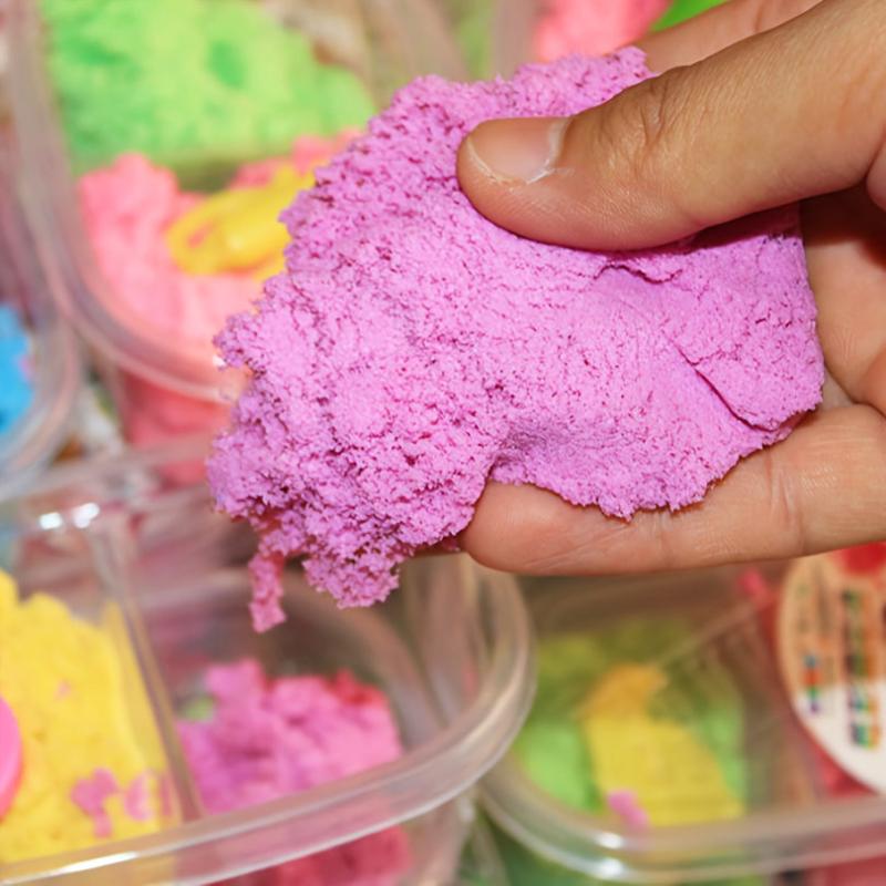 Kids' Space Sand Eraser Clay DIY Cotton Sand Set