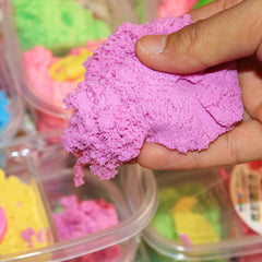 Kids' Space Sand Eraser Clay DIY Cotton Sand Set